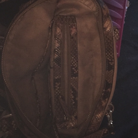 Michael Kors python Snake Skin tote bag - Picture 4 of 4